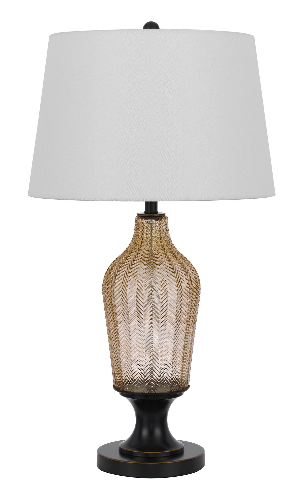 Fluted - Table Lamp - Smoked & Dark Bronze