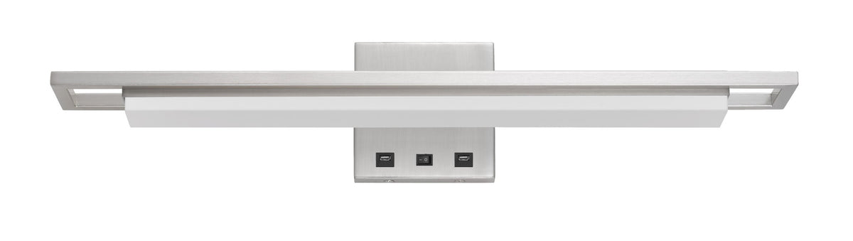Newry - Sconce - Brushed Steel