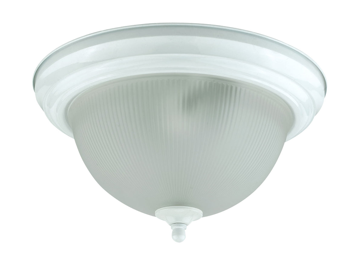 6" Height Ceiling Lamp - White