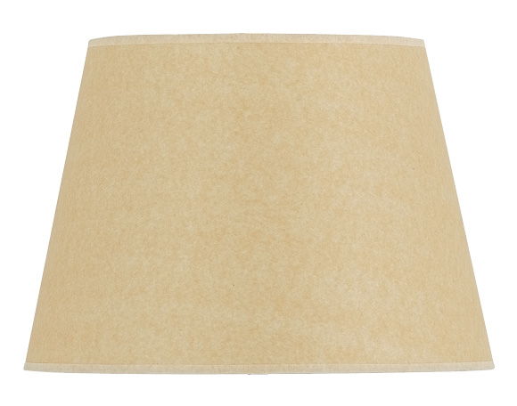 Coolie - 10" Height Round Hardback Fabric Shade - Beige