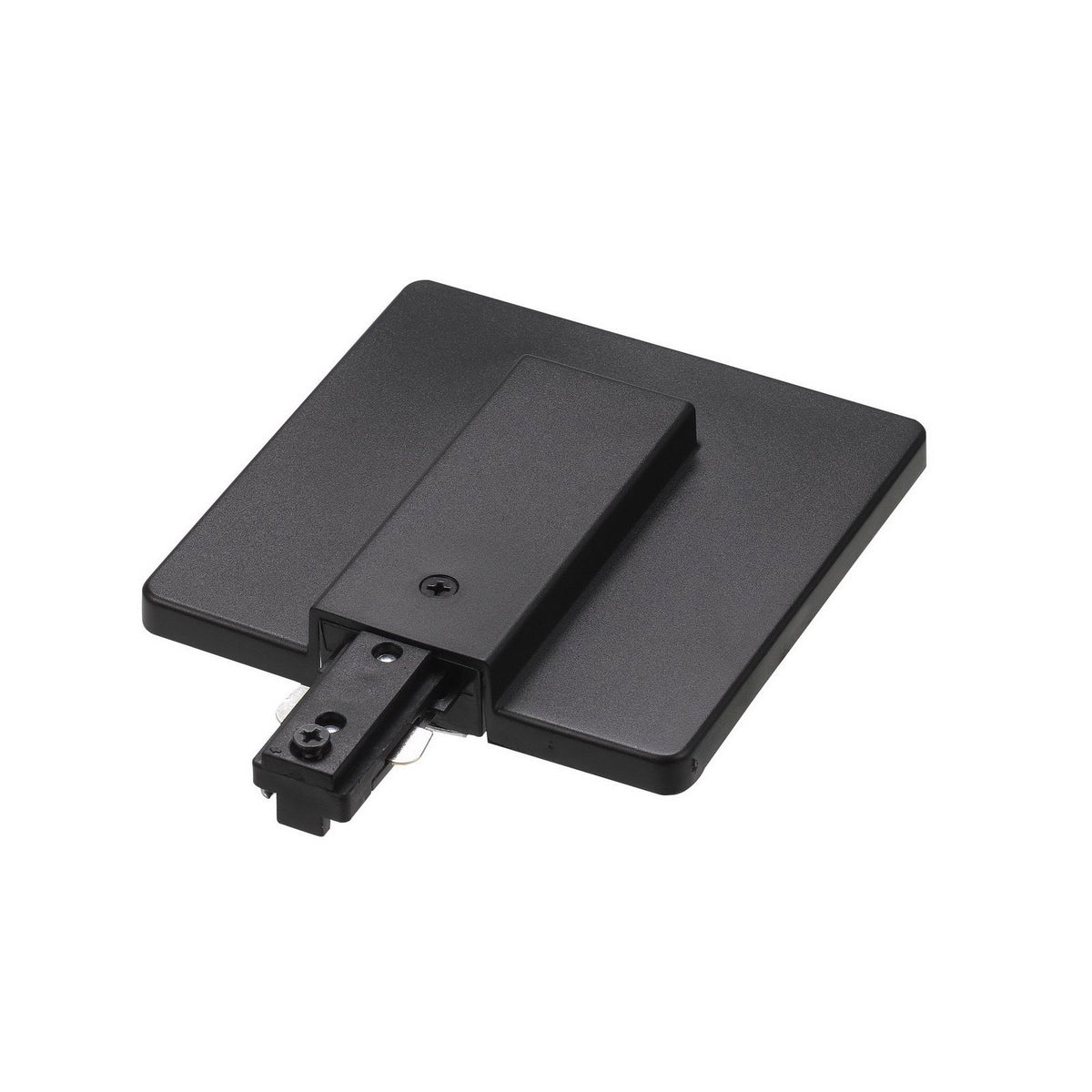 0.75" Height Live End With Outlet Box Cover - Black