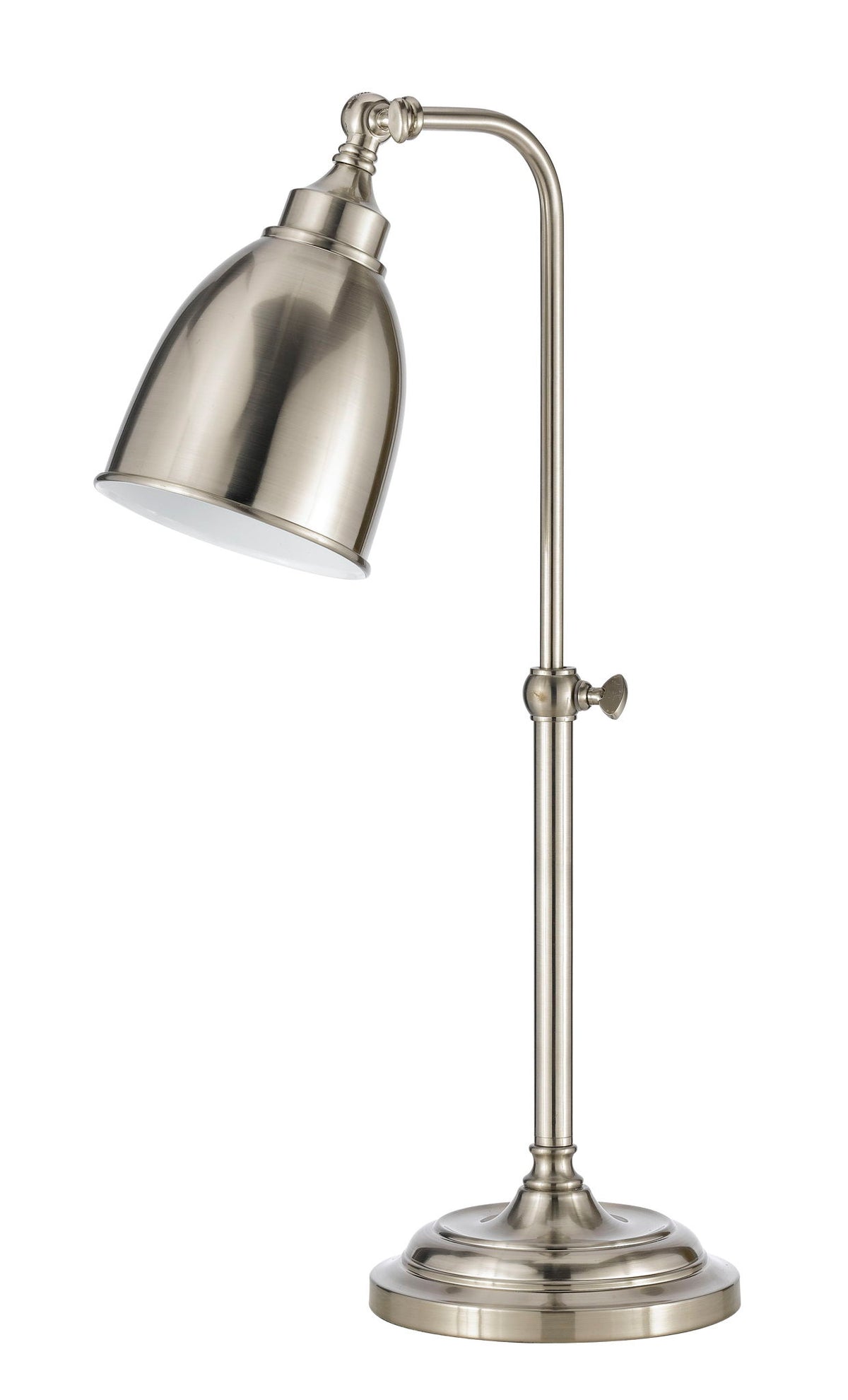 Pharmacy - 25" Height Metal Table Lamp - Brushed Steel