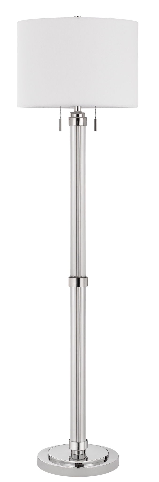 Montilla - 60" Height Metal Floor Lamp - Brushed Steel