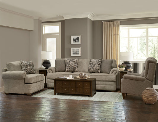 Knox - Loveseat With Nails