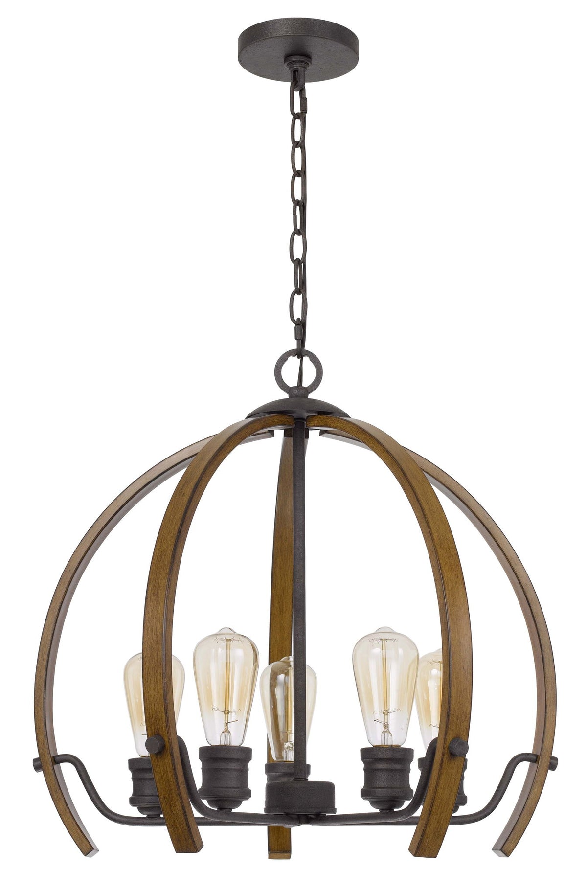 Riverton - Chandelier - Oak