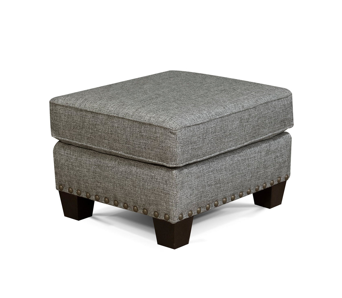 Salem - Leather Ottoman