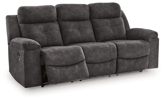 Brysonview - Reclining Sofa - Charcoal