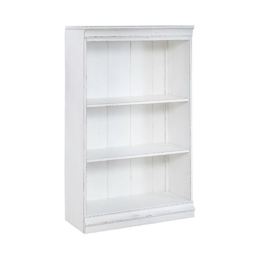 Magnolia Manor - 48" Bookcase - Antique White