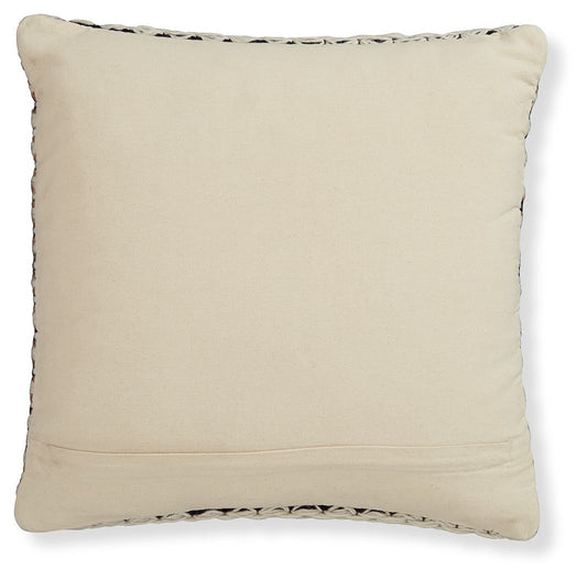 Nealington - Pillow - Brown / Black / White