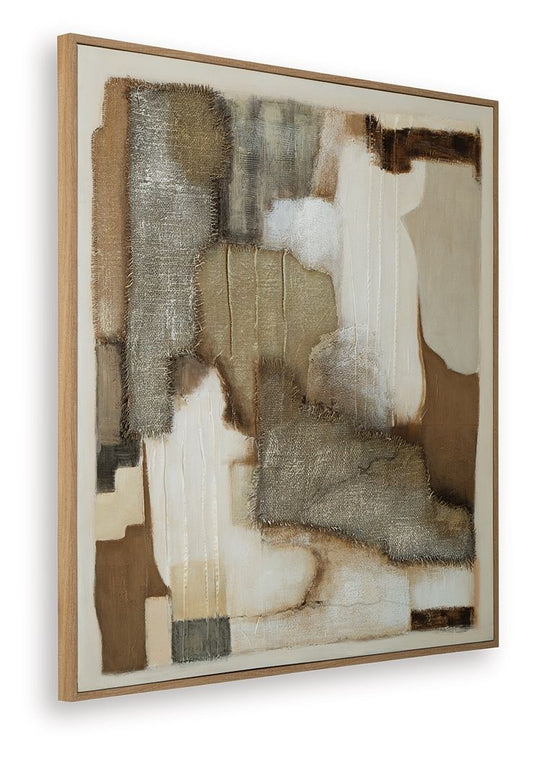 Wylander - Wall Art - Tan / Brown / Gray