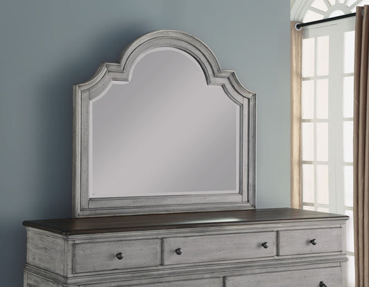 Plymouth - Bedroom Mirror - Gray