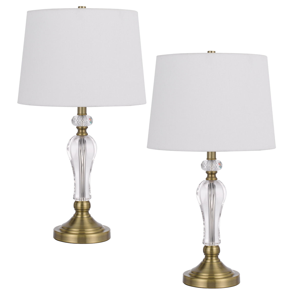 Eastham - Table Lamp (Set of 2) - Antique Brass