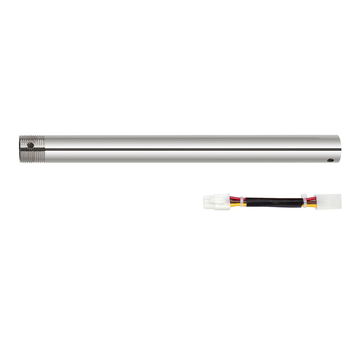 Breezymeadow - 12" Height Accessory Rods For CF-100 - Brushed Steel