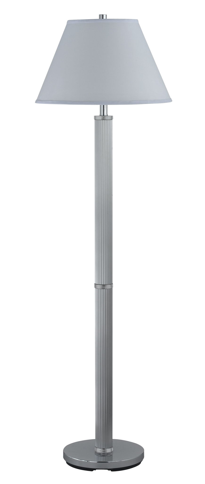 Hotel - 60" Height Metal Floor Lamp - Chrome