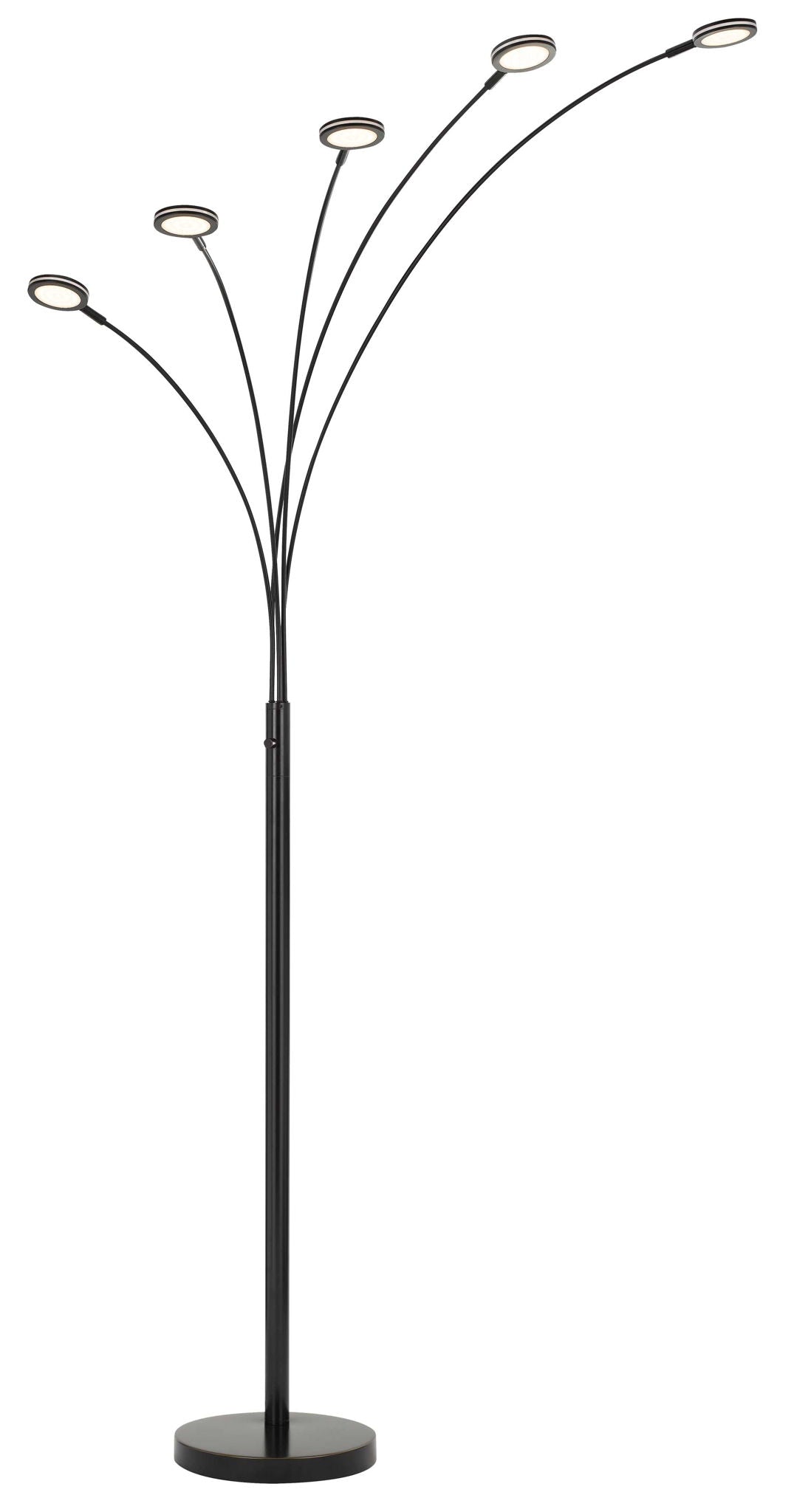 Cremona - 79" Height Metal Floor Lamp - Dark Bronze