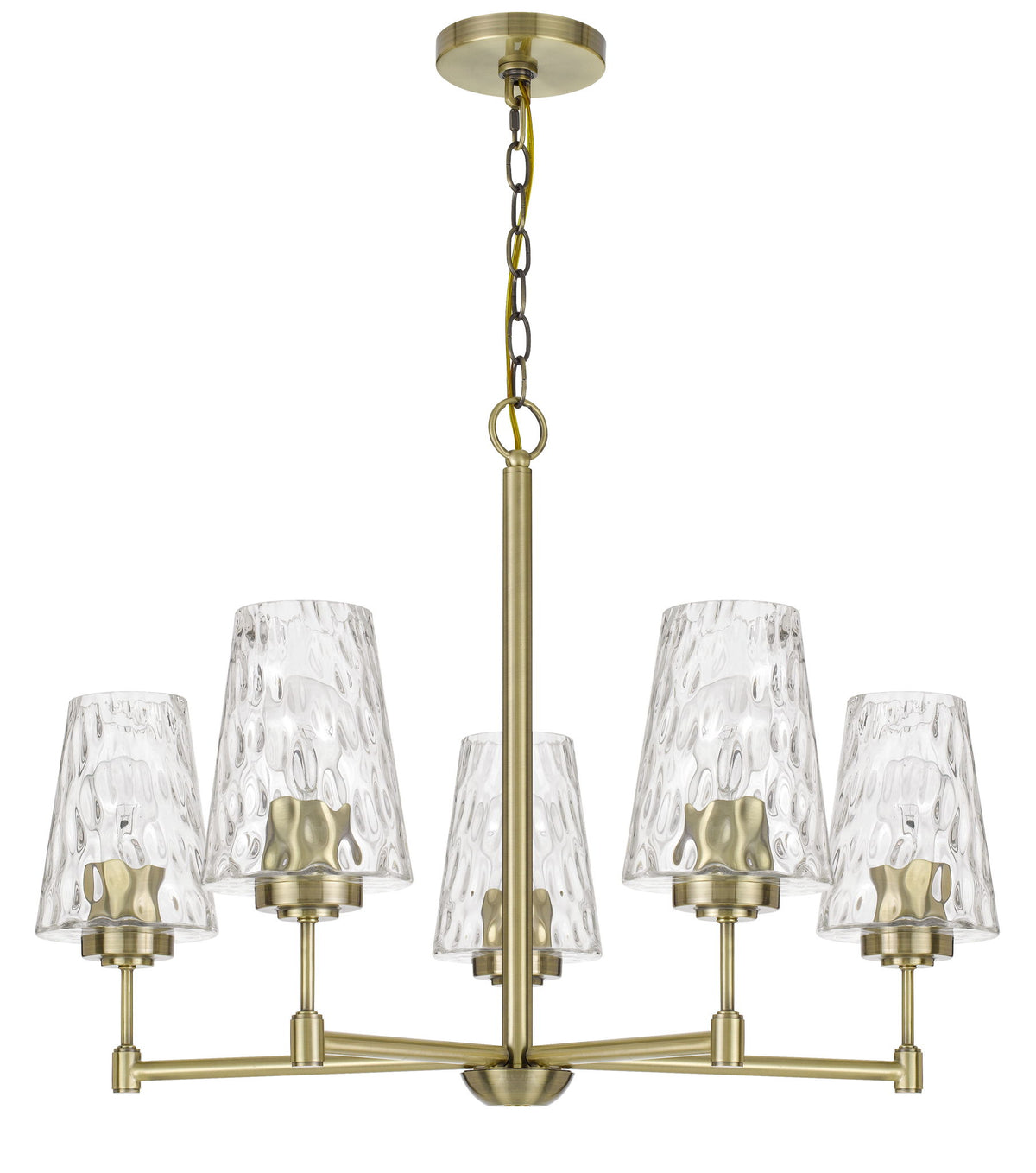 Crestwood - Chandelier - Antique Brass