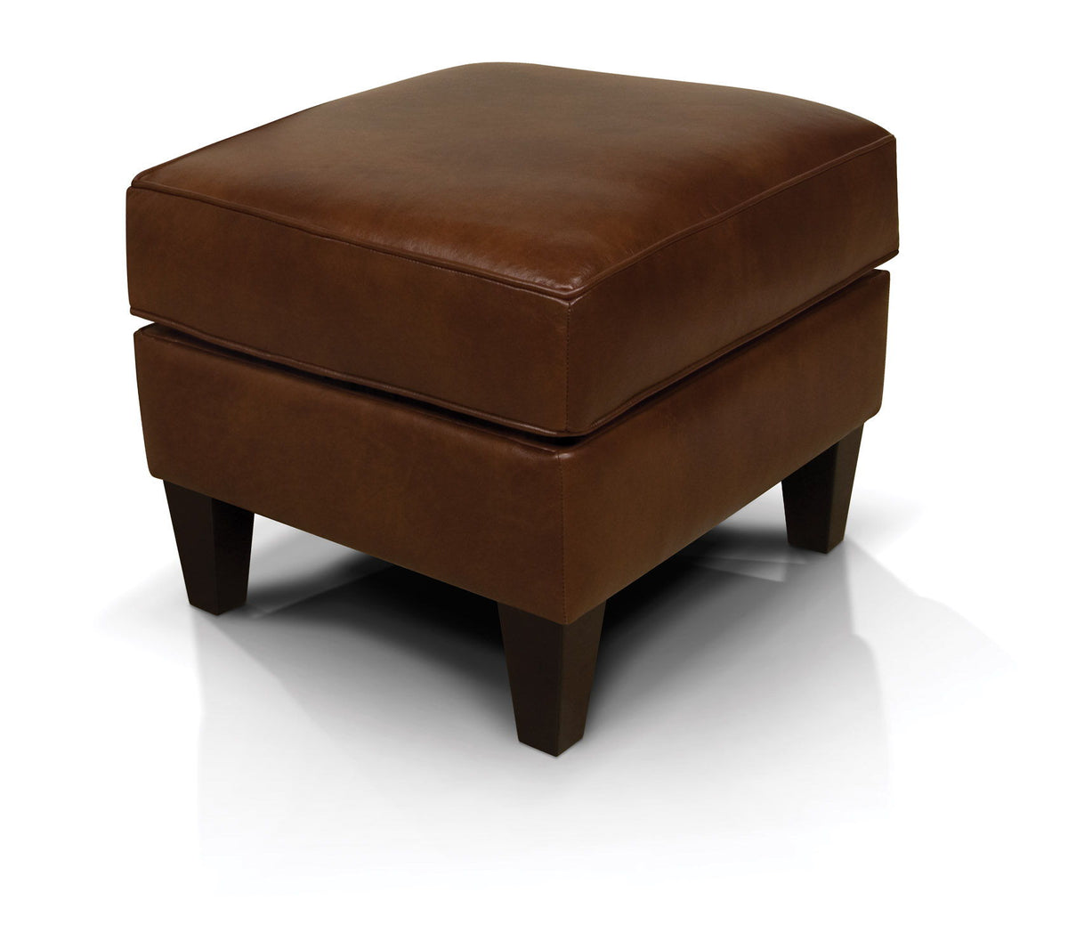Louis - Leather Ottoman