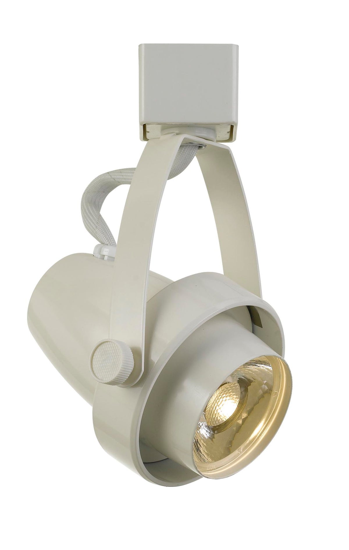 6" Height Metal Track Head - White - 10W