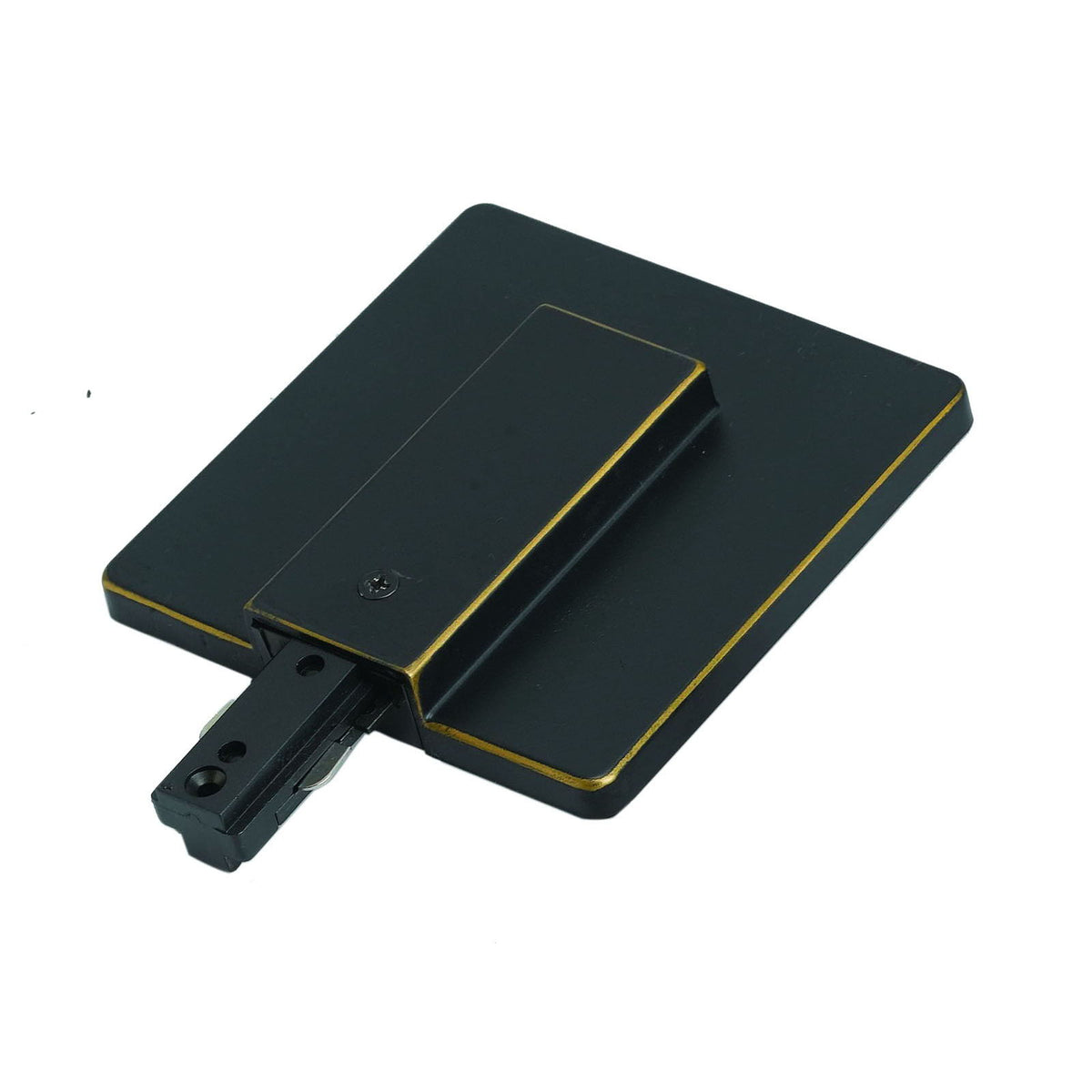 0.75" Height Live End With Outlet Box Cover - Dark Bronze
