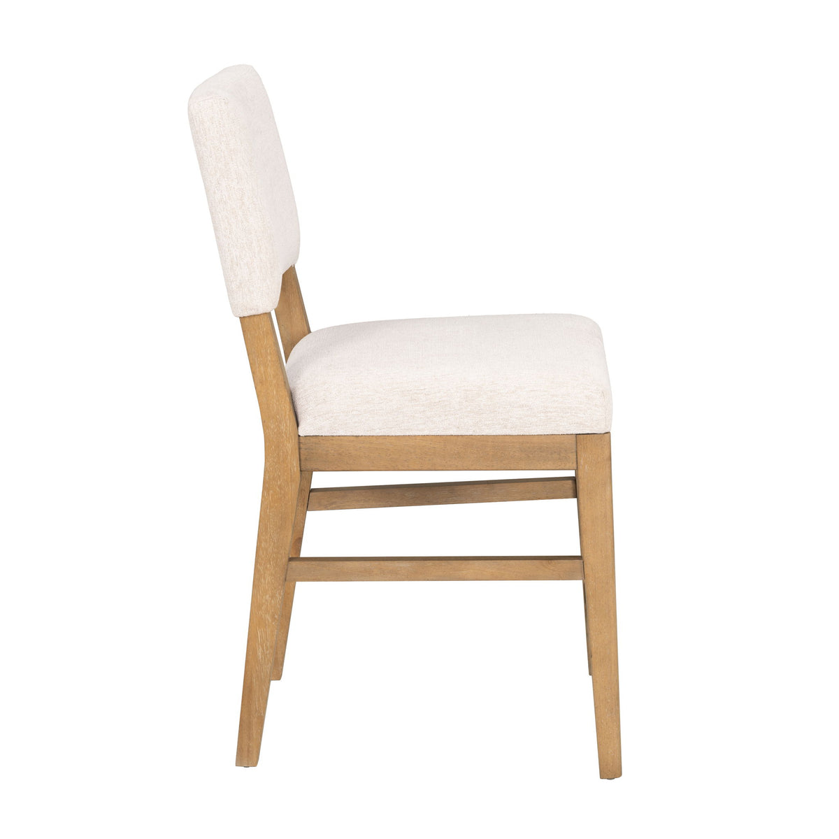 Millwork - Counter Chair (Set of 2) - White / Light Brown