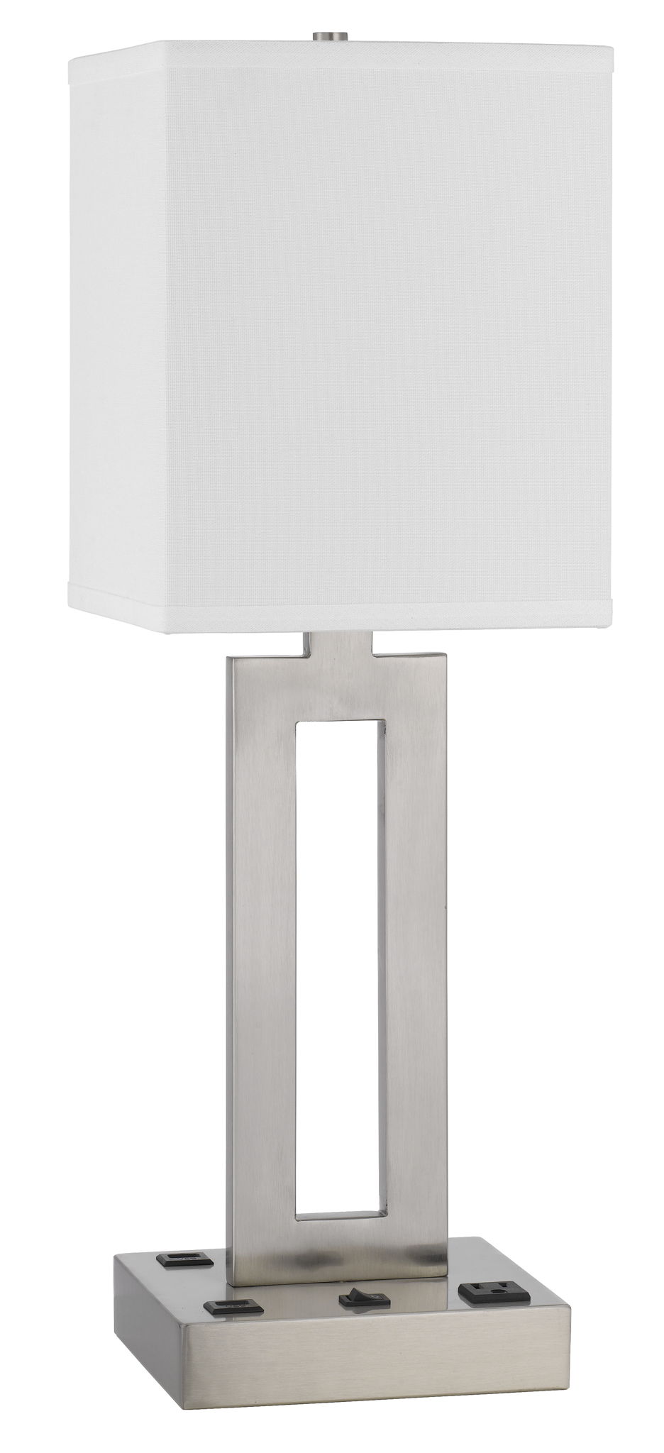 Sarnia - Table Lamp - Brushed Steel