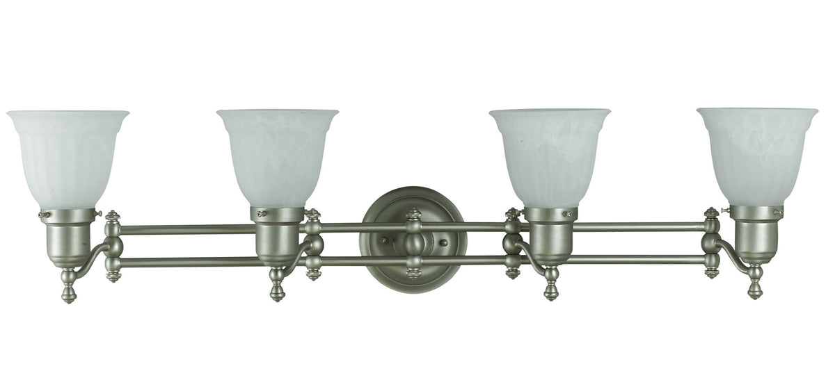 Hotel - Quad Light Hotel Bathroom Light