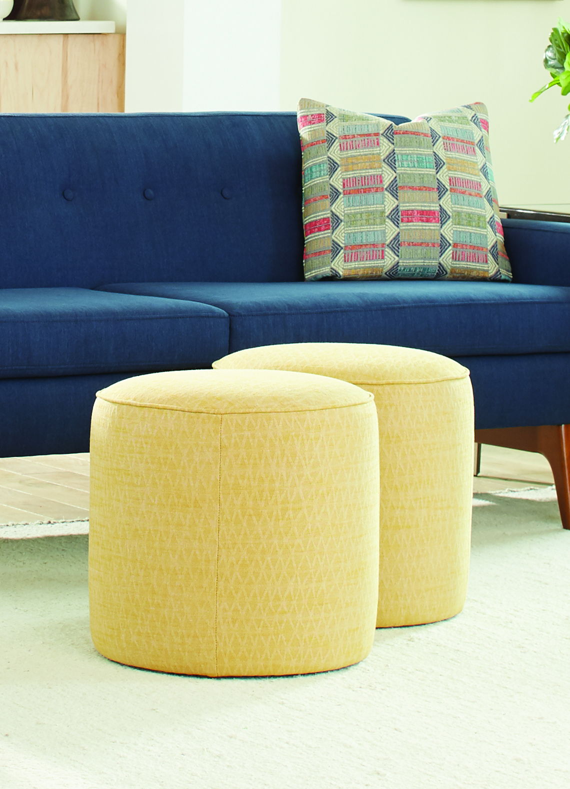 SoHo Living - Asher Small Ottoman