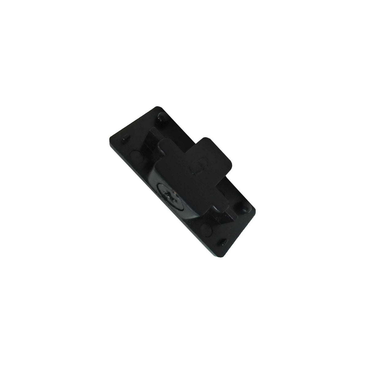 0.5" Height Dead End Cap - Black