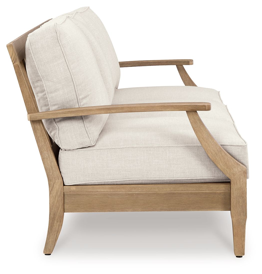Carter Hall - Sofa With Cushion - Beige
