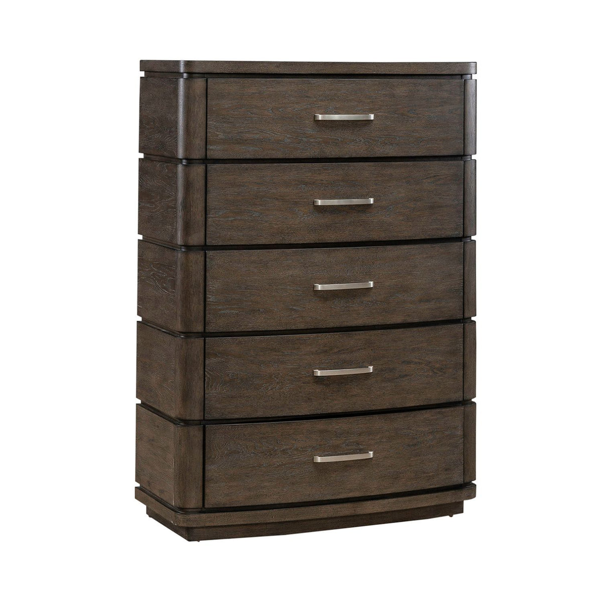 Cascade Falls - 5 Drawer Chest - Satin Espresso