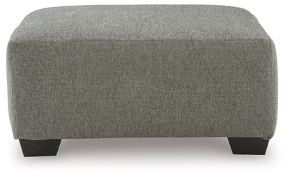 Clarington - Oversized Accent Ottoman - Greystone