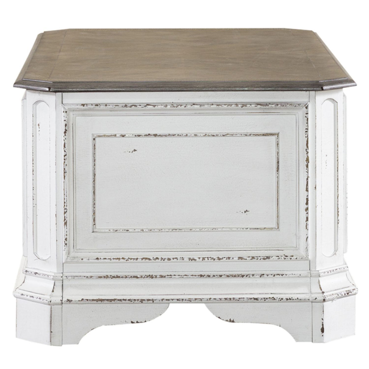 Magnolia Manor - Storage Trunk - Antique White