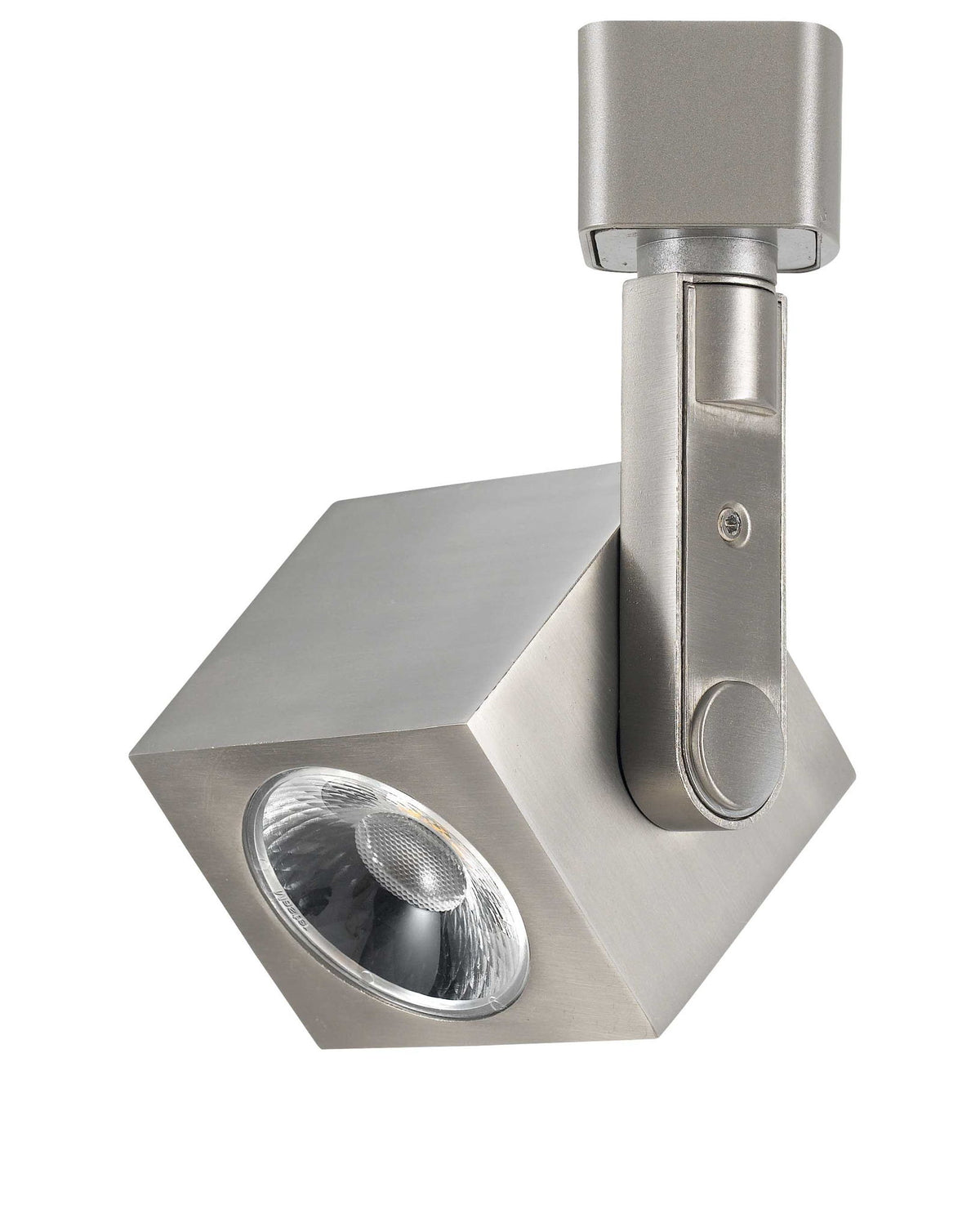 5.25" Height Casted Aluminum Fixture - Brushed Steel - Metal