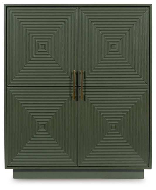 Geirwood - Accent Cabinet - Dark Green