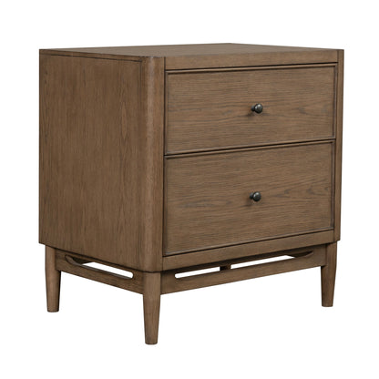 Verona - Nightstand - Light Brown