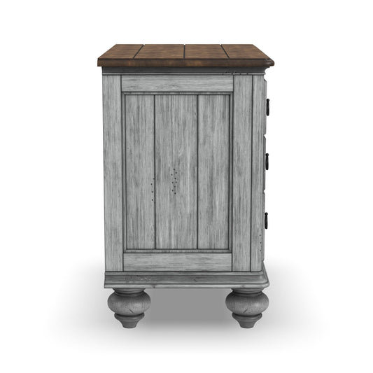 Plymouth - Nightstand - Gray