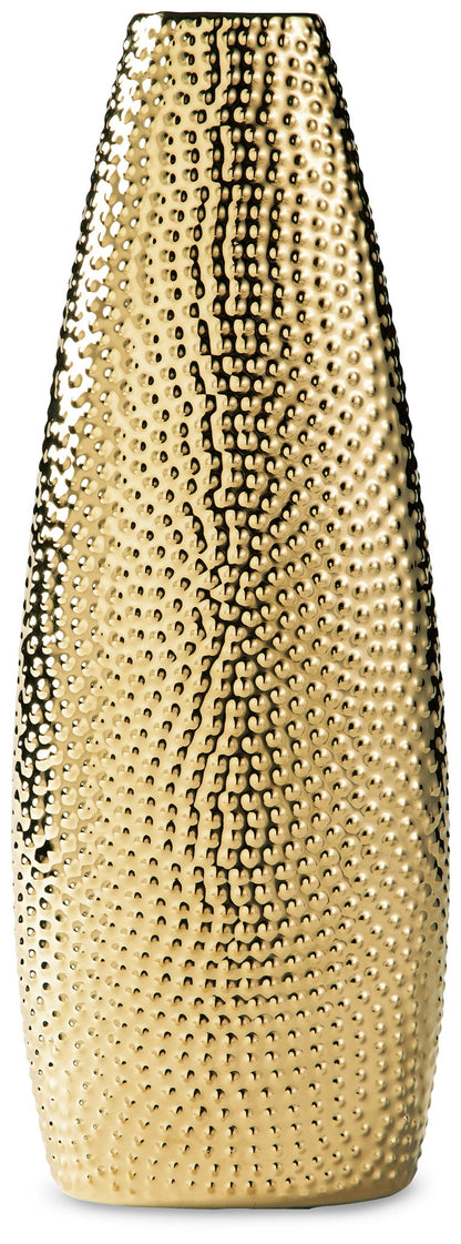 Efim - Vase - 13.75" - Gold Finish