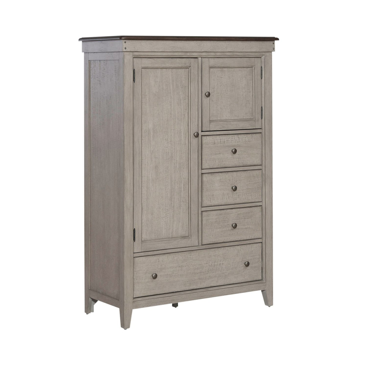 Ivy Hollow - Door Chest - Weathered Linen / Dusty Taupe