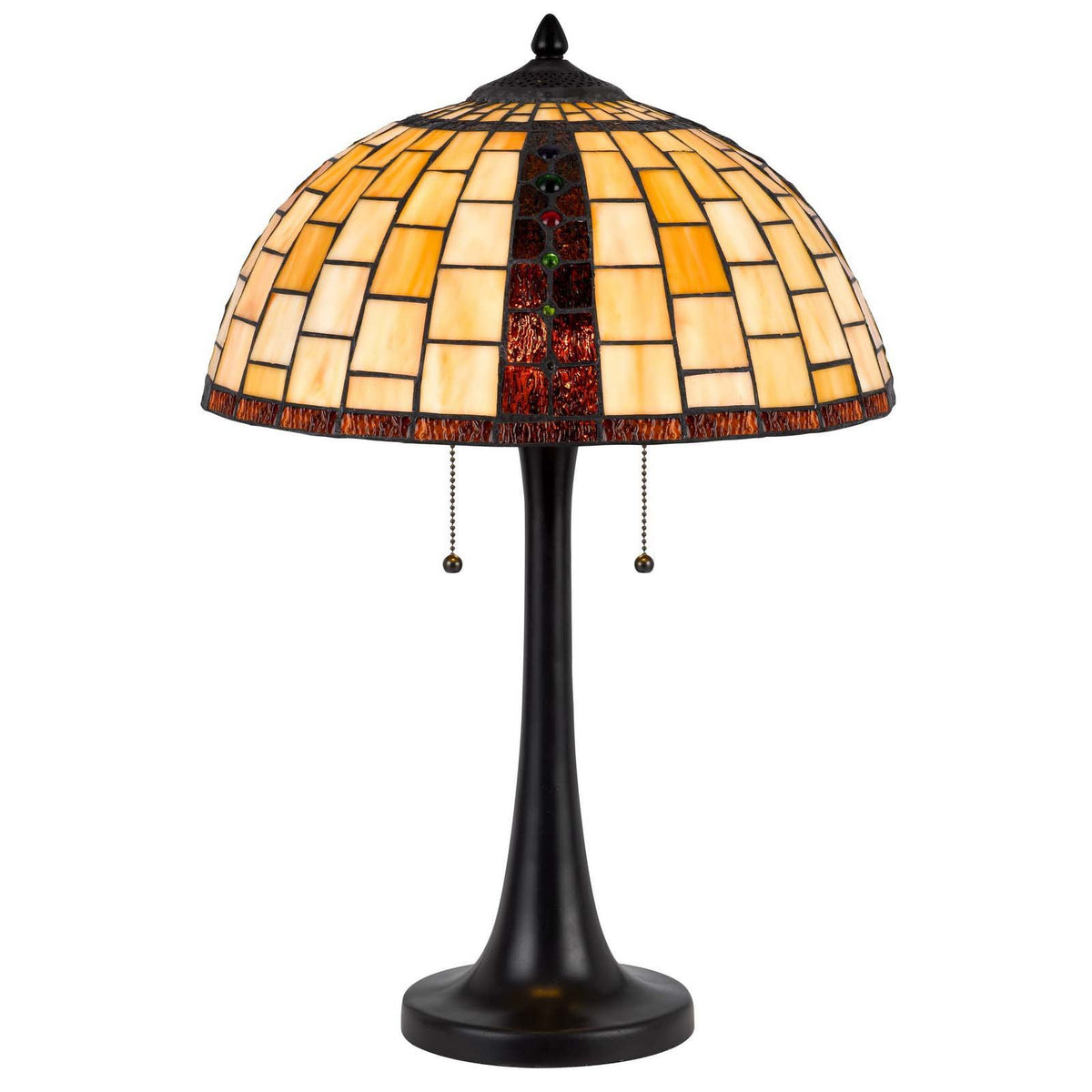 Whitton - 24" Height Resin Table Lamp - Black