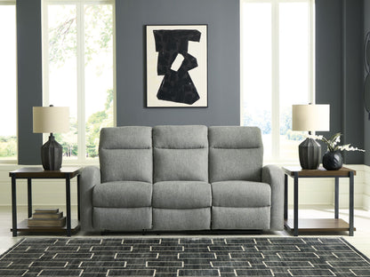 Gauntlet - Reclining Sofa - Sterling