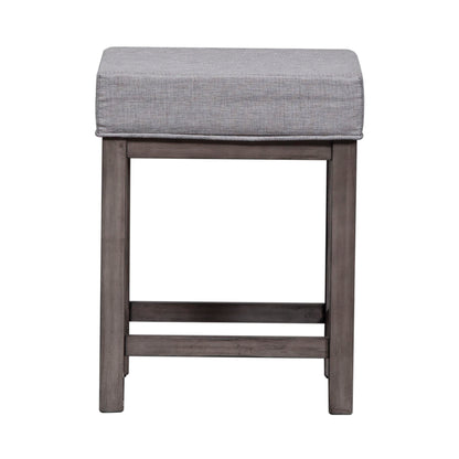 Tanners Creek - Upholstered Console Stool (Set of 3) - Gray