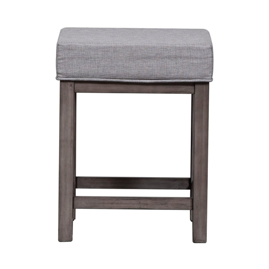 Tanners Creek - Upholstered Console Stool (Set of 3) - Gray