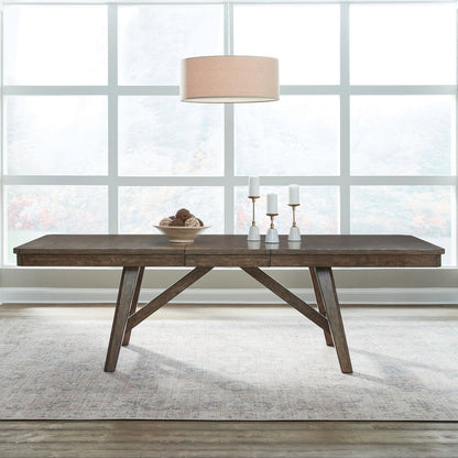 Carolina Park - Trestle Table - Amber Brown