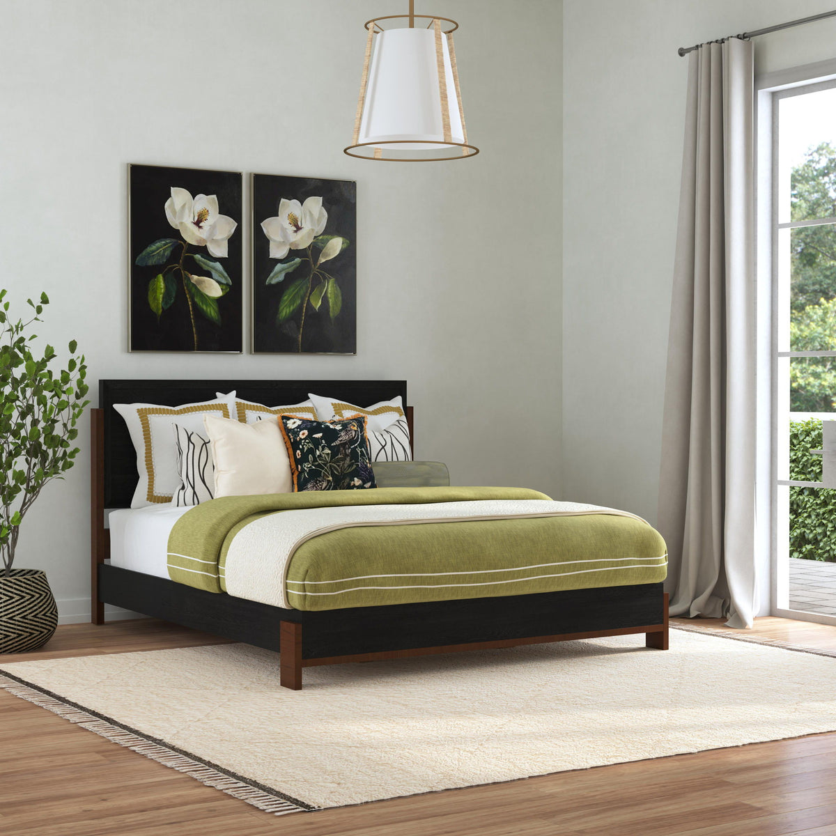 Waterfall - Panel Bed