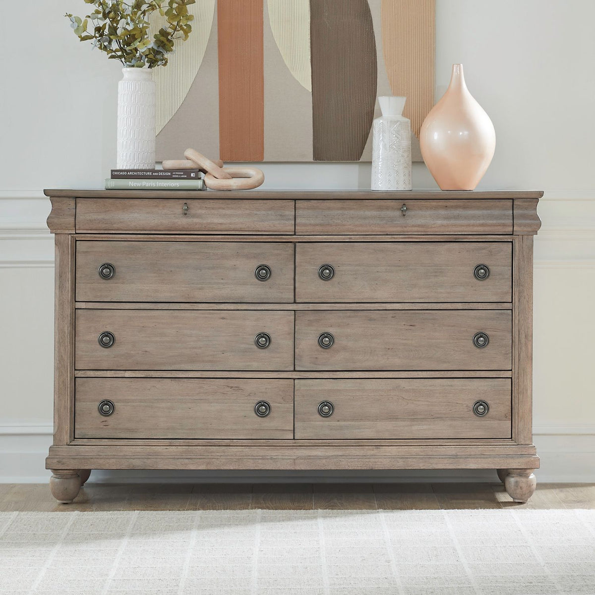 Rustic Traditions - 8 Drawer Dresser