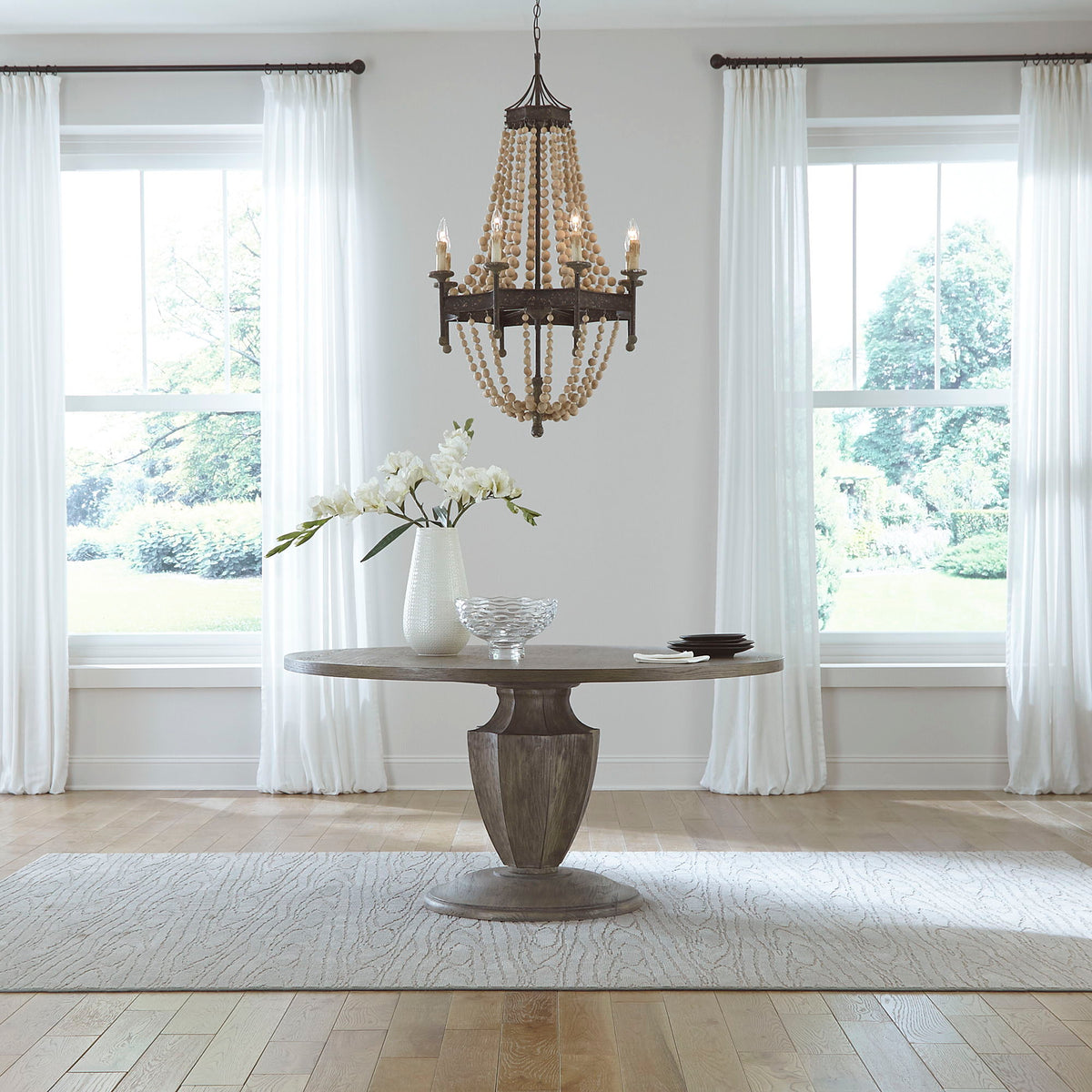 Westfield - Pedestal Table - Havana Brown