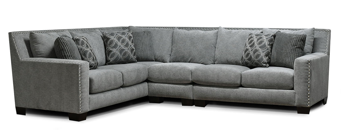 Del Mar - 7K00 - Luckenbach Sectional with Nails