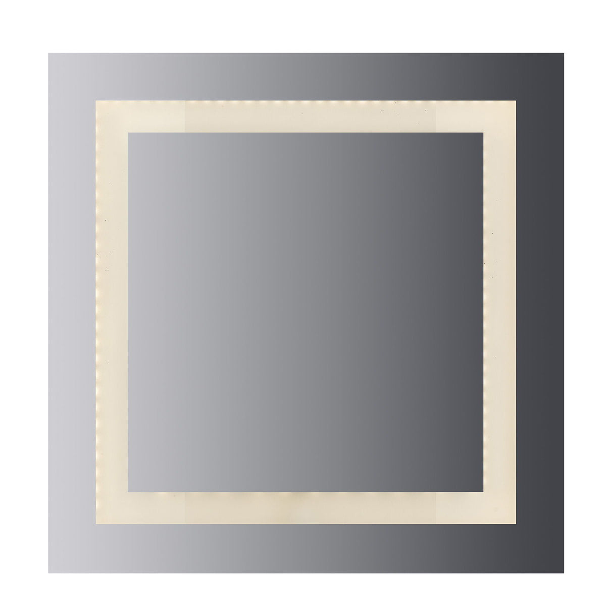 36" x 36" LED Wall Glow Mirror