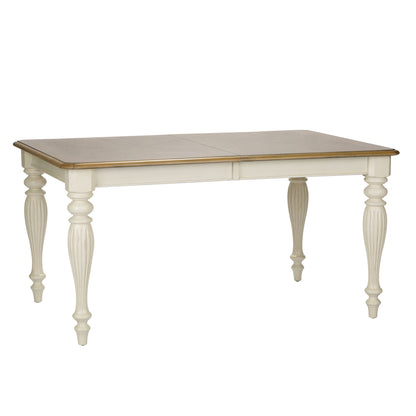 Cumberland Creek - Rectangular Leg Table - White