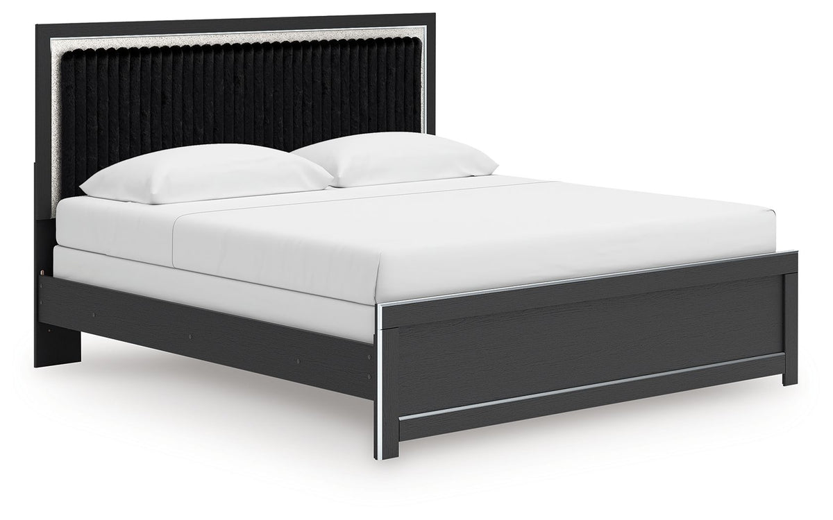 Zuraleus - Upholstered Panel Bed